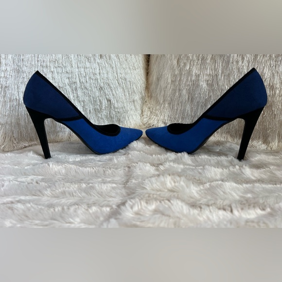 Chinese Laundry Blue Two-Toned High Heels - Picture 5 of 15